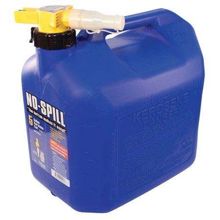 NO-SPILL NO-SPILL Blue 5 Gallon No Spill Fast Flow Portable Fuel Can - Professional Quality 765-106